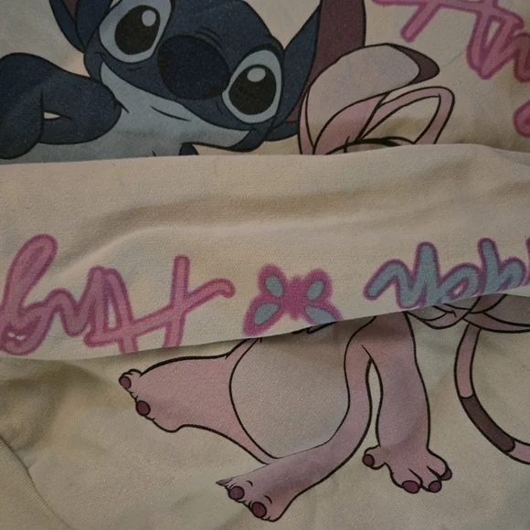 Stitch & Angel juniors Sweatshirt - White - Picture 2 of 4